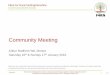 Community Meetingf4rn.org.uk/wp-content/uploads/2016/01/2016-01-17-F4RN-Meeting... · Emtelle fibre demonstration Q & A Next steps Refreshments & discussions PW. Management Committee
