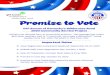 Promise to Vote · 2020-07-24 · Promise to Vote Girl Scouts of Kentucky's Wilderness Road 2020 Community Service Project Voting is the ultimate form of community activism. The message