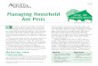 Managing Household Ant Pests · dew” produced by aphids, mealybugs and some other insects. Eggs hatch in 8 to 10 days and larvae develop through four stages (instars) before pupating