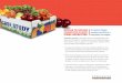 APPLES TO APPLES Corrugated shipping CORRUGATED IS MORE ... · distribution centers where pallet loads of apples are reconfigured for retail, loaded onto delivery trucks and distributed