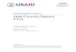 USAID ASSIST Project Haiti Country Report FY14 · 2017-12-19 · USAID ASSIST Project Applying Science to Strengthen and Improve Systems Haiti Country Report FY14 Cooperative Agreement