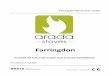 Arada Farringdon Stove User Guide...All Arada Farringdon stoves MUST NOT be connected to a shared flue system. Please Note: Classification of these appliances is for intermittent use