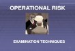 Operations Risk - Examination Techniquespubdocs.worldbank.org/pubdocs/publicdoc/2015/11/... · - POLICIES, PROCEDURES, LIMITS - Policies & Limits Authorized Activities Requires a