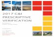 2017 C&I Prescriptive Verification - oeb.ca · 2017 C&I Prescriptive Program Verification Report Terminology|ii . Priority Measure Groups: Per the final workplan, the evaluation addressed