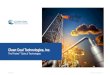 Clean Coal Technologies, Inc. · © 2018 Clean Coal Technologies, Inc. 3 In 2016, coal accounted for 45.1% of global non-renewable energy reserves: Global demand for coal continues