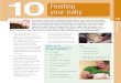 10Feeding your baby - HSC Public Health Agency...F eeding your baby Feeding your baby 10 10 *introducing other foods that in countries like Australia and Norway, people talk to anyone