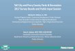 Tell City and Perry County Parks & Recreation 2017 Survey ...€¦ · st (out of 92 Indiana counties) for Health Outcomes (a function of quality of life and length of life) and •