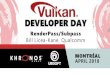 Vulkan Render Pass/Subpass - Khronos Group · 2018-05-01 · 3 7.0 Render Pass Vulkan® 1.1.74 - A Specification (with KHR extensions) “Arender passrepresents a collection of attachments,