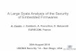 A Large Scale Analysis of the Security of Embedded Andrei Costin 72 References [1] A. Costin, J. Zaddach,