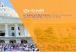 STRENGTHENING OUR VOICES, ADVANCING TOGETHER CAIR-CA 2014-2015 ANNUAL REPORT 1 STRENGTHENING OUR VOICES,