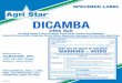DICAMBA - Agrian Inc.fs1.agrian.com/pdfs/Dicamba_DMA_Salt_Label.pdfDICAMBA DMA SALT is a water-soluble formulation that can be applied using water or sprayable fluid fertilizer as
