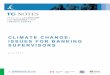 CLIMATE CHANGE: ISSUES FOR BANKING SUPERVISORS Change... · 2020-02-10 · Banking supervisors therefore need to consider whether, and if so how, they should facilitate, encourage,