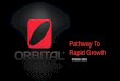 Pathway To Rapid Growth - Orbital · manufacturing • Manual facility's for one off prototypes • In house electronics for development and coding • Environmental chambers •