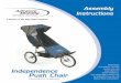 AM Independence (Assem) English · 2020-07-16 · AM IND 8/07/06 1.800.241.1848 Advance Mobility is a Division of Baby Jogger 8575 Magellan Parkway, Suite 1000 • Richmond, VA 23227