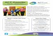 ACT Gazette€¦ · Issue 18 Summer 2014 ACT champions community & rural issues Save the Date:What’s inside this issue: Community Energy Conference Cumbria Action for Sustainability
