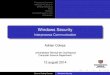 Windows Security - Interprocess Communicationraul/ss/windows-2-interprocess... · 2015-11-10 · Purpose and Contents Windows IPC Security Window Messaging Pipes Mailslots Remote