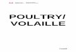 Agence canadienne d'inspection des aliments - POULTRY ......Nomenclature et description des coupes de viande 1. Poultry/Volaille 2. Dressed poultry carcass/Carcasse habillée de volaille