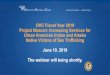 OVC FY 2019 Project Beacon: Increasing Services for Urban … · 2019-06-19 · OVC Fiscal Year 2019 Project Beacon: Increasing Services for Urban American Indian and Alaska Native