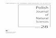 Journal of Natural€¦ · and the Start variety of spring barley. The experiment was carried out in a split-plot design in four replications. The factors analyzed were: I. Cropping