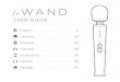 USER GUIDE - le-Wand · 2017-12-06 · Vibrating Massager. This product delivers intense and sensual pleasure. The luxurious massager has 10 distinctive, rumbly vibration speeds and