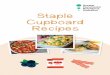 Staple Cupboard Recipes · 2020-07-29 · Corned Beef Hash with Greens and Baked Beans number of sources to help utilise staple cupboard and non-perishable food items. If you have
