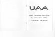 PDF903C - Urban Affairs Associationurbanaffairsassociation.org/wp-content/uploads/2011/12/... · 2011-12-15 · UAA Urban Affairs Association 15th Annual Meeting April 17-20, 1985