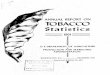 ANNUAL REPORT ON TOBACCO Statistics€¦ · ANNUAL REPORT ON TOBACCO STATISTICS, 1951 Prepared by the Tobacco Branch This is the sixteenth in a series of an nual reports m tobacco