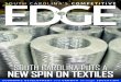 SOUTH CAROLINA PUTS A NEW SPIN ON TEXTILESsctechsystem.edu/edge/download/EDGE-Textile-Manufacturing.pdf · Employment (OPE), South Carolina’s military hiring initiative. At no cost,