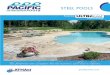 STEEL POOLSsouthcoastpools.ca/wp-content/uploads/2018/03/Latham-Steel.pdf · PAGE 13 PACIFIC STEEL POOLS 2 FT. IN-WALL LADDER Pacific Pools offers a large assortment of steps designed