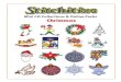 -INI#$#OLLECTIONS /NLINE0ACKS - Custom Embroidery Designs ... · All designs fit 4.3" x 5" hoop Cartoon Christmas Characters sss478 MSRP US$24.95 Christmas Charm #2 sss495 MSRP $29.95