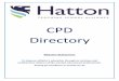 CPD Directory - Hatton Teaching School Alliance · FREE Confident KS3 and KS4 Physics Teaching CPD These FREE CPD sessions are aimed at non-specialist Physics teachers in Secondary