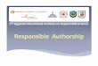 2nd Egyptian Educational Institute on Responsible …nas-sites.org/responsiblescience/files/2016/06/Group-3...Activity 2 Please select A or B using clicker: A=Acknowledgement B= Authorship