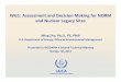 WG1: Assessment and Decision Making for NORM and Nuclear … Documents... · 2017-11-21 · WG1: Assessment and Decision Making for NORM and Nuclear Legacy Sites Ming Zhu, Ph.D.,