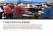 TAILGATING PACK - ReminderMedia · TAILGATING PACK For millions of people, football is an integral part of the cooler months, as high school, college, and pro football teams create