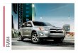 2012 RAV4 - Auto-Brochures.com · with features such as hands-free phone capability and music streaming via ®Bluetooth1 wireless technology, a USB2 port with iPod®3 connectivity,