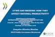 CITIES AND REGIONS: HOW THEY AFFECT NATIONAL …...OECD (2016), OECD Regional Outlook OECD (2015) The Metropolitan Century: Understanding Urbanisation and its Consequences OECD (2015)