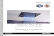 Galaxy SQ-270 SQ-27… · 4 gal/min (1 bar = 4 gal/min) 0.5 - 5 bar 2.5 TECHNICAL FEATURES. Aquaticausa.com Aquaticabath.ca E: info@aquaticabath.com Galaxy SQ-270 Built-In Shower