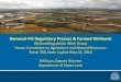 Removal-Fill Regulatory Process & Farmed Wetlands · DSL Director has full authority DSL has enforcement and rulemaking authority Legislature can amend or repeal the Removal-Fill