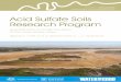 Acid Sulfate Soils Research Program · quantification of acidity flux rates to the lower murray lake department for environment and heritage, south australia earth systems december,
