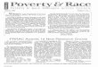 Poverty& - PRRAC · LA, Houston, Newark, Chicago, Miami, San Jose) will cany out local documenta tion, via interviews with about 500 em ployers. The Network will coordinate and integrate