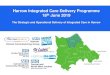 Harrow Integrated Care Delivery Programme 18th June 2019 ... 2 Strateg… · ICP operating model and governance structure : 18.05 -18.20 . Javina Sehgal : 6. Harrow ICP Provider Structure