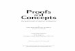 and Concepts - Department of Mathematics & Computer Scienceyazdani/courses/math2000/proof_concepts.pdf · Proofs and Concepts the fundamentals of abstract mathematics by Dave Witte