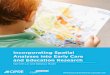 Incorporating Spatial Analyses into Early Care and ... · analysis; rather, it is a summary of common approaches in ECE research that are most suitable for ECE researchers new to