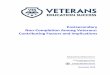 Postsecondary Non-Completion Among Veterans: Contributing … · 2018-11-28 · Methodology” at the end of this paper for a more detailed discussion of BPS and our methodology