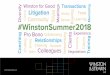 Summer Program 2018 Yearbook - Vault · New York office enjoy the @Yankees vs. @wnbase ball game at Yankee Stadium. Check out our billboard love! winstonstrawnllpAs a part of . #Winston4Good,