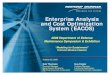 Enterprise Analysis and Cost Optimization System (EACOS) · Northrop Grumman Corporation Northrop Grumman Corporation Enterprise Analysis and Cost Optimization System (EACOS) 2006