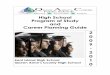 High School Program of Study and Career Planning Guide€¦ · awarded a Maryland High School Diploma. 1. CREDIT REQUIREMENTS A minimum of 26 credits must be earned in grades 9-12