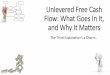Unlevered Free Cash Flow: What Goes In It, and Why It Matters · •Cash Flow from Investing: Keep CapEx, but drop everything else – purchases of investments, acquisitions, etc