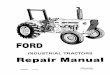 Ford 530A Industrial Tractor Service Repair Manual