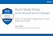 Azure Study Group - GitHub Pages · Azure Study Group AZ-220: Microsoft Azure IoT Developer Session 1: AZ-220: Kickoff + Implement the IoT solution infrastructure (15-20%) Diana Phillips